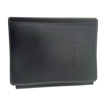 Custom Logo PU Leather Document Holder