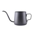 Hot 250ml Pour Over Kettle Coffee Maker Stainless Steel Gooseneck Drip Tea Pot Jug Can Kitchen Tool Coffee Tool Accessories