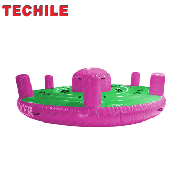 Hot flying towables water tube sports inflatable crazy ufo