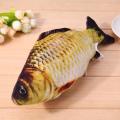 20cm 30cm Cat Toys Cat Fish Toy Catnip Cat Scratch Board Filled with Mint Vivid Simulation Stuffed Fish Pet Products