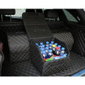 Car storage box PU leather trunk storage box storage bag folding folding car trunk finishingcar interior accessor