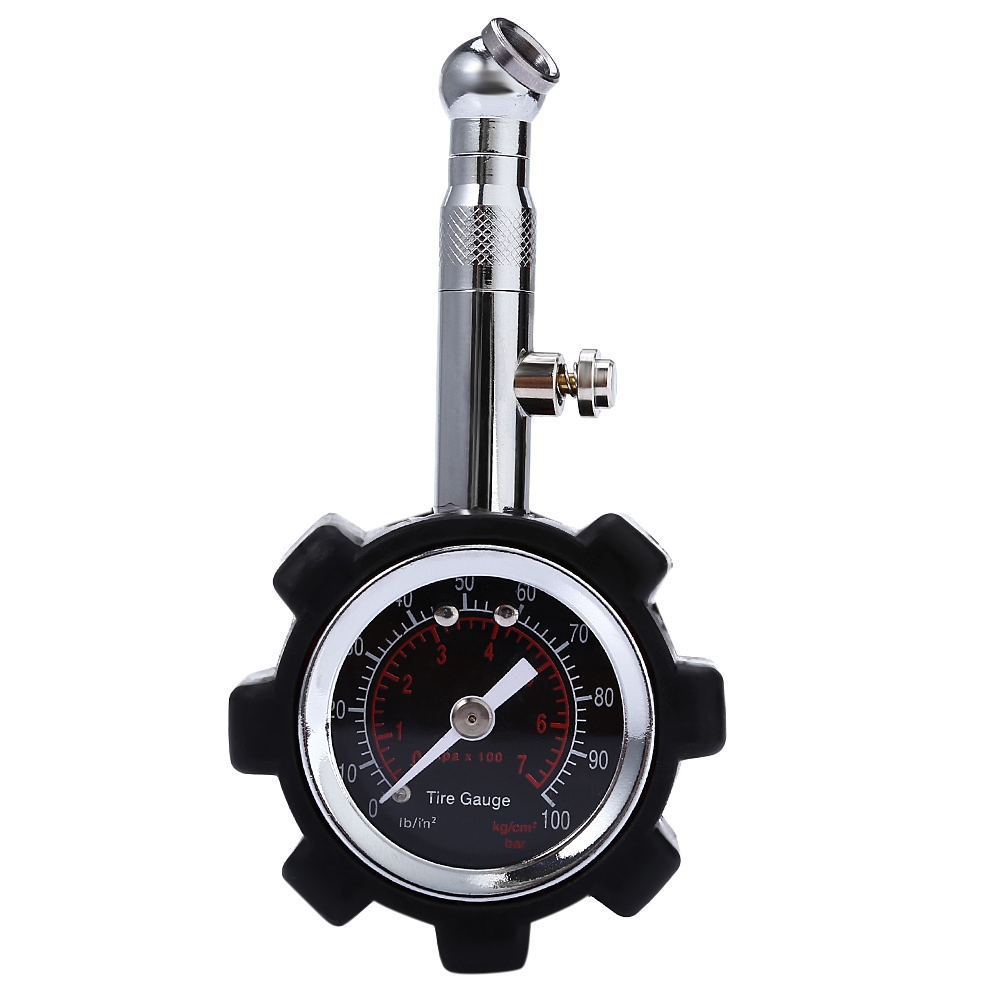 Car Tire Pressure Gauge Stainless Steel Automobile Accessories Tyre Air Pressure Gauges