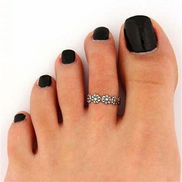 European and American Popular Fashion Seaside Toe Ring Set Female Exotic Toe Ring Toe Joint Ring Male