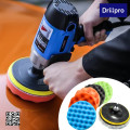 7pcs Buffing Pad 3''5''6''7'' inch Car Sponge Polishing Pad Kit Abrasive Polisher Drill Adapter Waxing Compound Tools Accessory