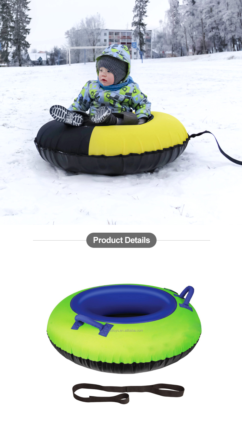 Inflatable Snow Tube Sled For Winter Toys 2
