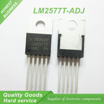 10PCS free shipping LM2577T-ADJ LM2577T LM2577 TO-220-5 voltage stabilizing triode 100% new original