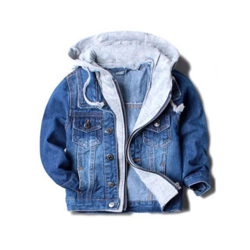 Handsome boy jackets coats hooded children kids spring&autumn baby boys denim jackets fashion coats kids outwear high qulity