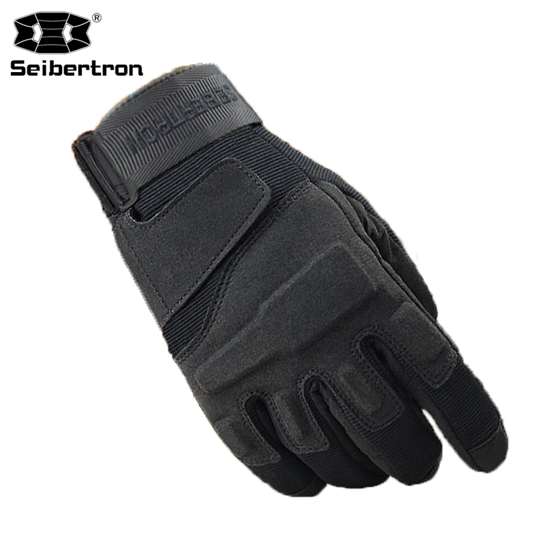 New Seibertron Full finger Men's Tactical Gloves For Light Assault Training Hunting Cross shooting Cycling riding fitness