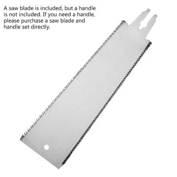 Double Edge Razor Saw Blade Japanese Style Pull Saw Teeth Per Precision Hand Saw For Tenon Woodworking Tools