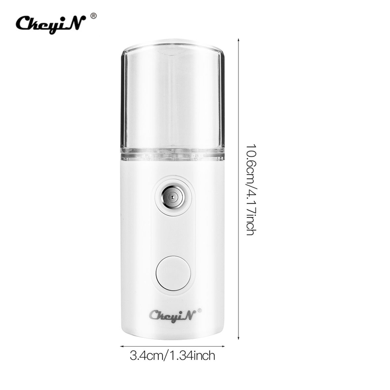 20ML Nano Facial Mist Sprayer Mini Face Humidifier USB Chargeable Atomizer Mister Hydrating Anti-aging Wrinkle Beauty Skin Care