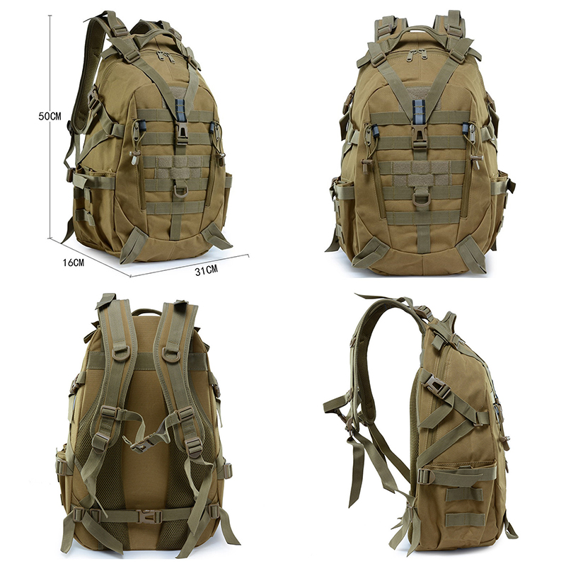 25L waterproof Tactical Camouflage sports backpack men travel outdoor Military male Mountaineering Hiking Climbing Camping bags