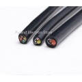 Square 0.5mm Black Ultra Soft Sheath Wire 2 3 4 Core Silicone Rubber Cable Insulated Flexible Copper High Temperature Power Line