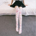Fashion Japanese Lolita Velvet Stockings Over Knee Sexy Thigh stocking Cute Novelty Stockings Cosplay Clothes 5SW41