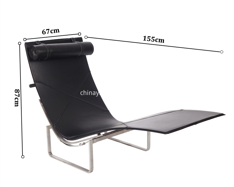 PK24 chaise lounge chair