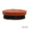 GAM-BELLE 1Pc Natural Boar Bristle Beard Brush for Men Shaving Brush Works To Comb Mustache Beech Handle Beard Shaping Tool