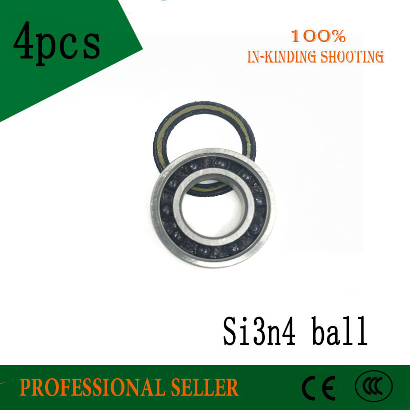 4PCS 15267 15268 17287 MR2437 6805n 163110 173110 RS 2RS hybrid ceramic bearing si3n4 ball bottom bracket repair parts bearing