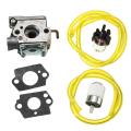 Carburetor Assembly Gaskets Primer Bulb Fuel Filter For Walbro WT-682-1 WT-682 MTD 753-04408