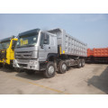 Howo 12 wheeler truck 50 ton dump truck