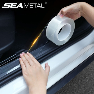 Car Stickers And Decals Auto Interior Protector Film Door Edge Protective Tape Automobiles Sill Vinyl Car Stickers Accessories