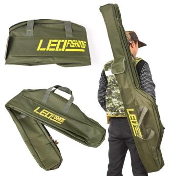 100cm/150cm Fishing Bags Portable Folding Fishing Rod Carrier Canvas Fishing Pole Tools Storage Bag Case Fishing Gear Tackle