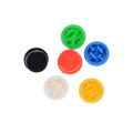 20pcs Round Mixed Color Tactile Button Caps Kit For 12x12x7.3MM Tact Switches New Product Offers