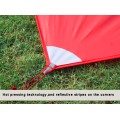 210*150cm 3F ul Gear silicone high quality ultralight outdoor large tarp shelter high quality beach awning