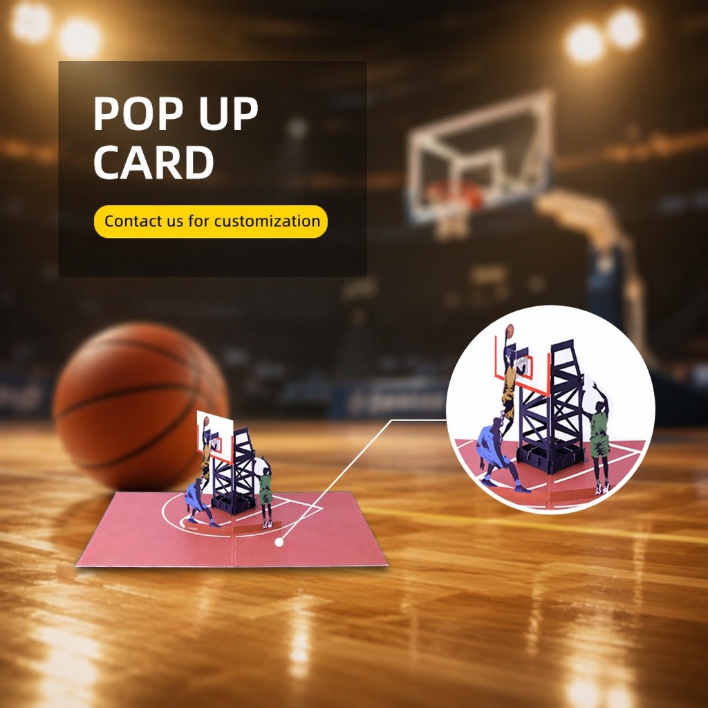 3D Sports Birthday Card