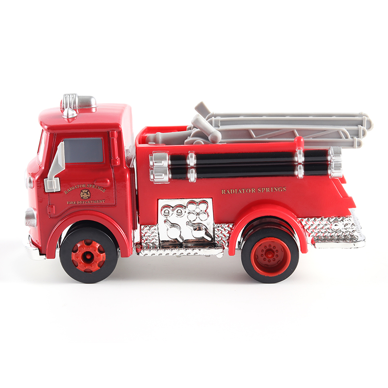 Disney Pixar Cars Red Fire Truck Rescue Car The King Jackson Storm Mater 1:55 Diecast Metal Alloy Model children Christmas Gift