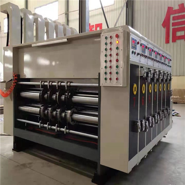 postal carton box machine printer slotter die cutter machine factory supplier3