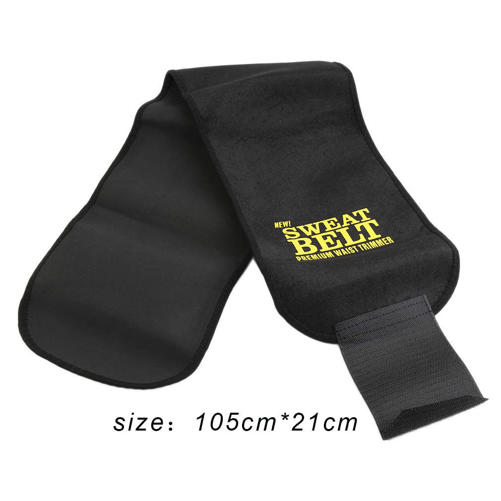 New Adjustable Fitness Belt Waist Trimmer Weight Loss Slimming Fat Burn Belt Exercise Belly Body Shaper Wrap Band Waist Support