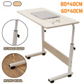 Removable Computer Desk Laptop Desk Rolling Laptop Table Hospital Bed Table Portable Mobile Over Bed Table