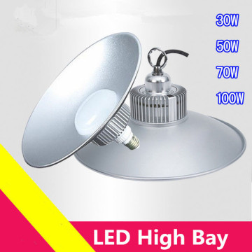 12pcs/lots 30w50w70w100w E27 LED High Bay & Low Bay Lighting Warehouse Light Industrial Light Replace Halgon Lamp led lights