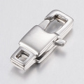 2pcs Stainless Steel Lobster Claw Clasps Hook for jewelry making Connector Accessories, Stainless Steel Color