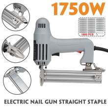 Electric Nail Gun Single-use/Double-use Nail Stapler F30 Straight Nail Gun Woodworking Tools Portable Electric Tacker Gun