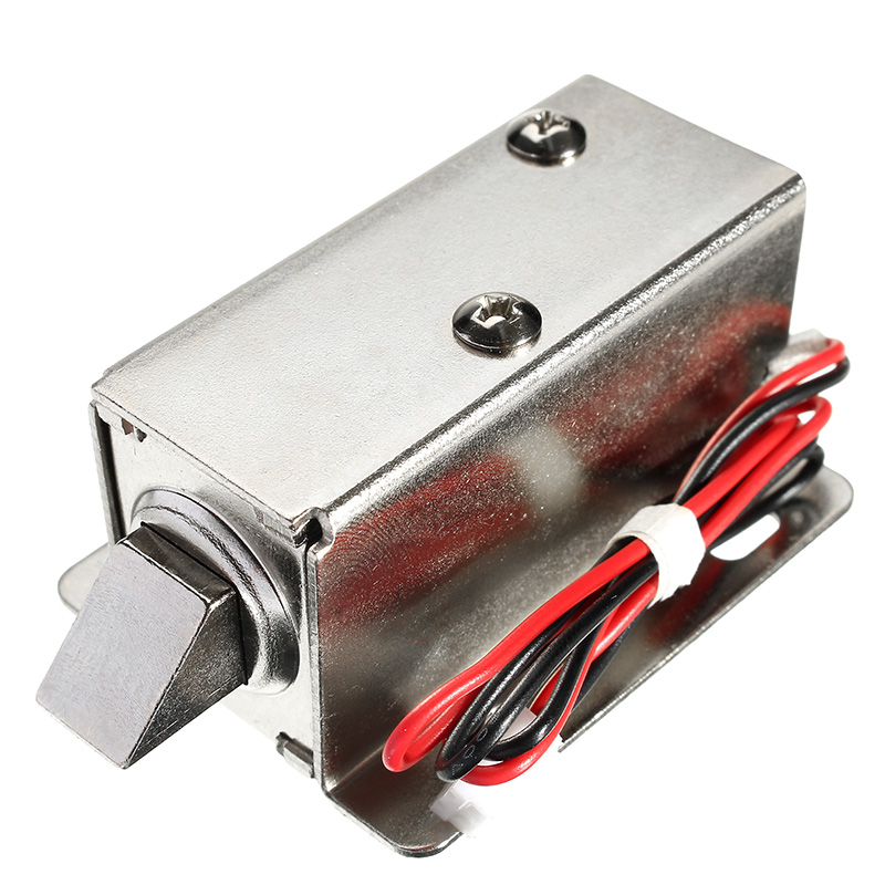 12V DC 1.1A Electric Lock Assembly Solenoid Cabinet Drawer Door Lock Low-Power Smal Automatic Door Electric Locks