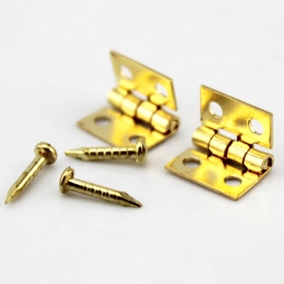 Tiny little folding Mini copper hinge construction model materials diy CARDS pocket model fitting