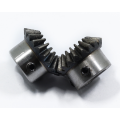 2pcs Bevel Gear 1M 15Teeth inner hole 6 mm gear 90 degrees meshing angle Steel Gears Screw Hole M5