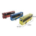 3pcsExquisite 1/150 Model Train N Scale Model Alloy Wheels Buses Movable Architectural Model Material Sand Table Model Materials
