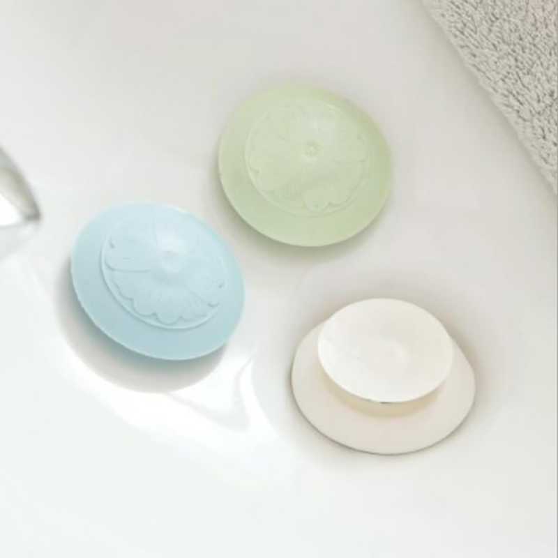 bathroom accessories Silicone Plug For Shower Bathtub Plug Bathroom Leakage-proof Drain Stopper Shower Drain Stopper fregadero