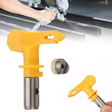 Yellow Series 5 Airbrush Nozzle For Painting Airless Paint Spray G un Tip Powder Coating Portable Paint Sprayer auto repair tool