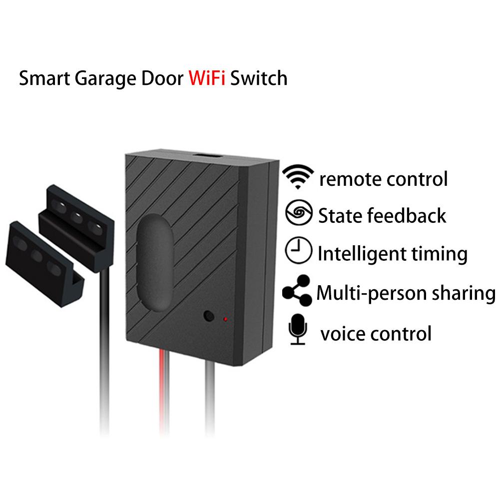 WiFi Smart Switch Garage Door Openers Controller Inching Relay Switch Graffiti Smart Switch Controller Inching Relay Switch
