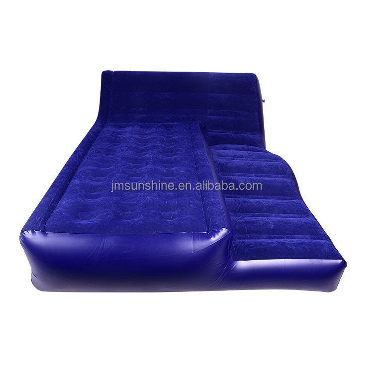 Factory Wholesale PVC Flocking Sectional Multifunctional Sofa Bed