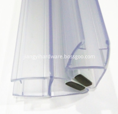 magnetic shower door seal