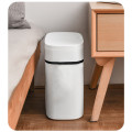 12L One Key Button Trash Can Kitchen Waste Bins Household Bathroom Toilet Waterproof Narrow Seam Garbage Bin Trash Bag Holder