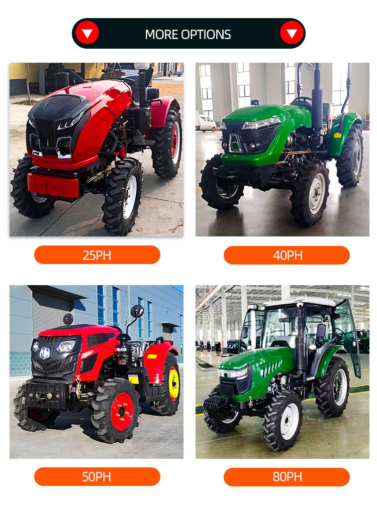 15 80 Hp Four Wheel Tractor