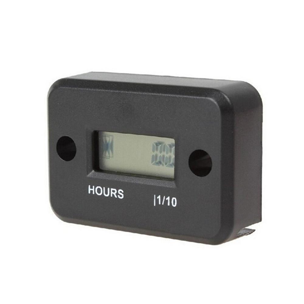 Motorcycle Hour Meter With Battery Timer With Inductive Moto Digital Moto Jet Ski Timer Accumulator Digital Working Gauge