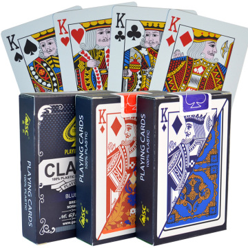 100% PVC New Pattern Plastic Waterproof Adult Playing Cards Game Poker Cards Board Games 58*88mm cards