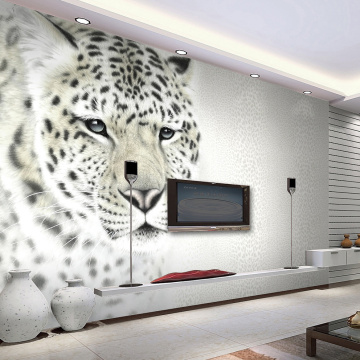 Custom Photo Mural Wallpaper 3D Creative Leopard Grain Animal Wall Painting Bedroom Living Room Sofa Home Decoration Wallpaper