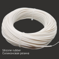10 ohm/meter silicone rubber alloy spiral heating wire heating cable electro-thermal wire soft wram multipurpose heating cable