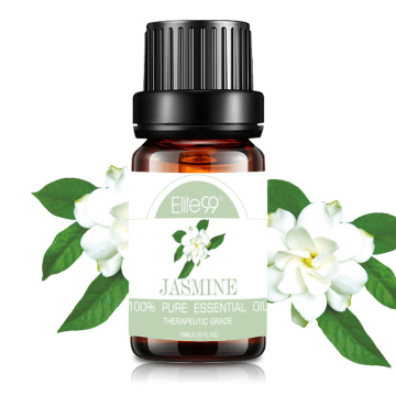 Elite99 10ml Jasmine Pure Essential Oils For Aromatherapy Diffusers Air Freshening Body Relieve Massage Plant Essential Oil